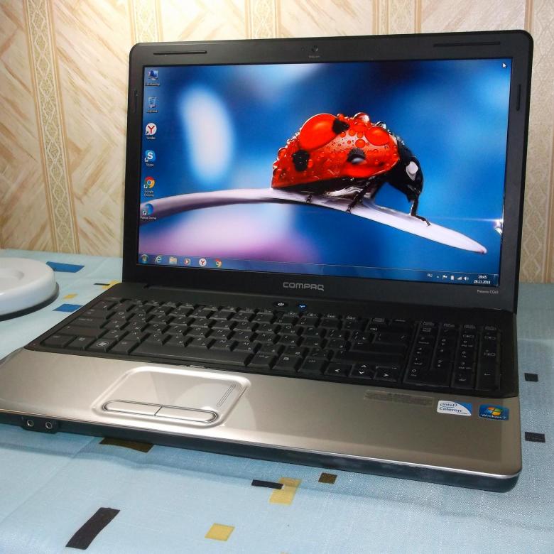 Ноутбук HP CQ61 2 ядра 2300 Mhz 2 Gb 500 hdd 15,6 dvd wi-fi camera Хор