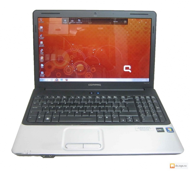 Ноутбук Compaq CQ61 2 ядра 2300 Mhz 2 Gb 500 hdd 15,6 dvd wi-fi camera