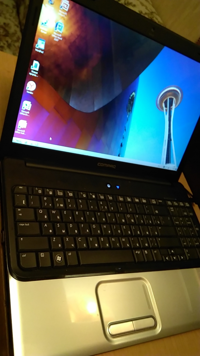 Ноутбук Compaq CQ50 2 Ghz 1 Gb 150 hdd 15,4 dvd wi-fi, camera Отл. сос